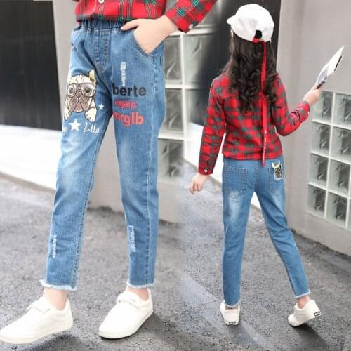 Брюки и джинсы для девочек Feiluo China At AliExpress