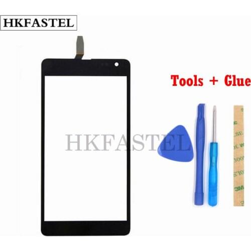 HKFASTEL Touch For Nokia Microsoft Lumia 535 Sim Touch Screen Digitizer Glass Outer Front Panel Replacement ( No LCD Display )