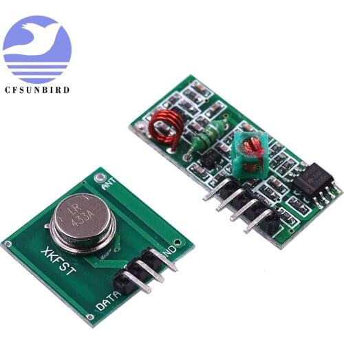 315Mhz / 433Mhz Rf Transmitter and Receiver Module Kit for arduino Raspberry pi Wireless Diy