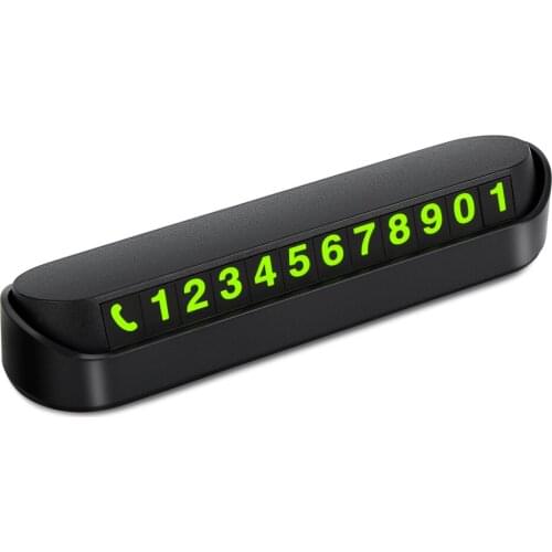 Hideable Car Phone Number Card Plate Stickers for Mitsubishi Outlander 3 4 ASX Jeep Renegade Wrangler Peugeot 2008 3008