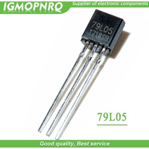 20PCS 79L05 ws79L05 TO-92 5V 100mA DIP voltage regulator new and original