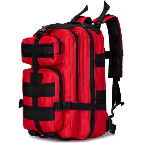 20L First Aid Bag MOLLE EMT IFAK Backpack Trauma Responder Medical Utility Military Tactical Rucksack Emergency Bag for Cycling