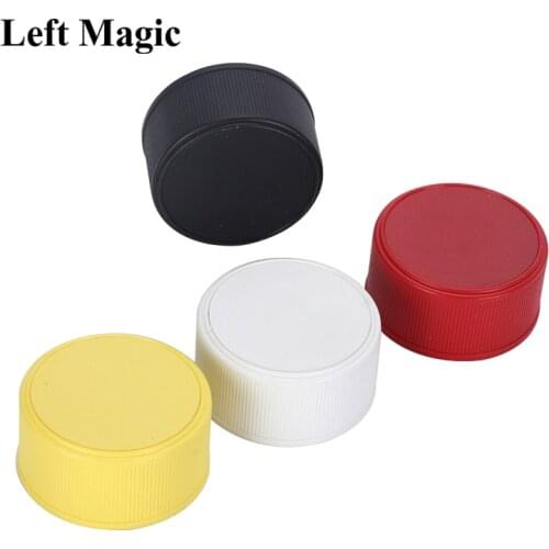 Skycap 2.0 - ( 4 colors ) Magic Tricks Bottle Cap PENETRATION Magia Magician Close Up Illusions Gimmick Props Funny Mentalism
