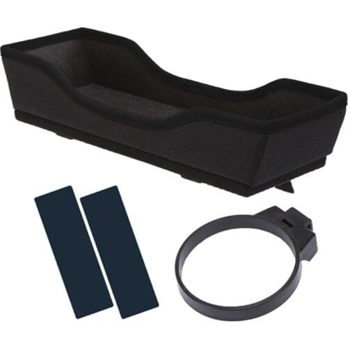 124B Universal Fit Car Passenger Seat Storage Tray Detachable Cup Holder Adjustable Desk Table Stand Drink Holder