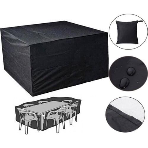 Waterproof cover outdoor patio garden furniture cover rain and snow chair cover sofa table and chair dust cover 36 size