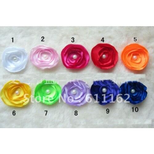 2018 300pcs Edge ZhenZhuHua, headdress flower, xionghua, hair band with flowers, hairpin side clamp best sale