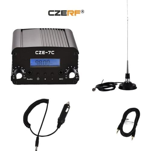 7 watt wireless Radio Station equipment FM broadcast Transmitter FM Transmitter