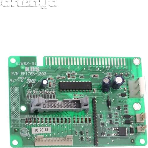 Computer Embroidery Machine Parts EF176 Alarm Board 12 Needle Thread Break Detection Board For Dahao Control System Head Card