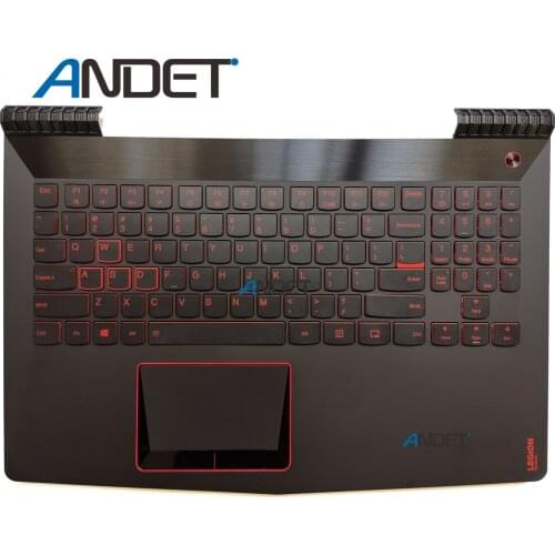 NEW US keyboard for Lenovo Legion Y520 R720 Y520-15IKB US Keyboard Bezel Palmrest Cover Upper Case AP13B000300 5CB0N00306
