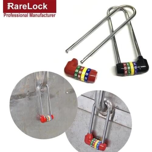 Color Combination Padlock Code Lock for Cabinet Door Bicycle Motorcycle Car-styling Cupboard DIY Rarelock i