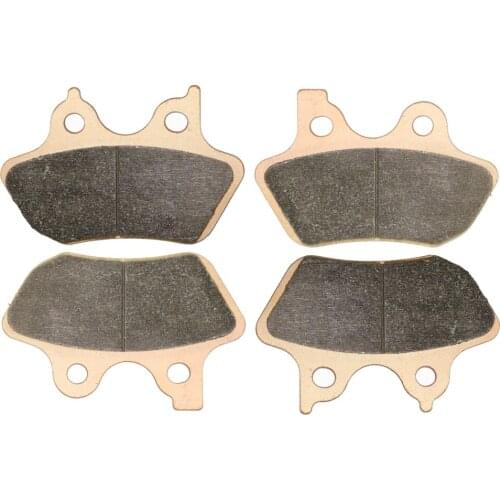 Brake Pads Set for HARLEY Street FLSTNI 1450 Softtail Deluxe 2005 2006 2007 2008 2009 2010 2011 2012 2013 2014 2015 Front Rear