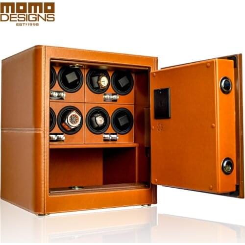 Theftproof Watch winder safe box for Automatic watches strongebox collection with TPD 9 mode control