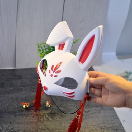 New Rabbit mask sprout Rabbit mask Halloween Masquerade Ball bar hip-hop fashion