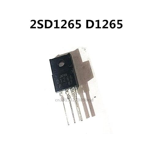 Original New 5PCS / 2SD1265 D1265 TO-220F
