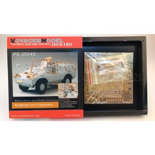 PE35545 Modern Italian amry PUMA 4X4 Armored Vehicle For TRUMPETER 05525