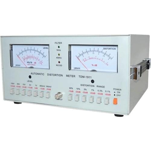 Professional Tester TDM-1911 Distortion Tester/ Meter 100mV~100V Scope: 0.01% - 30% TDM1911