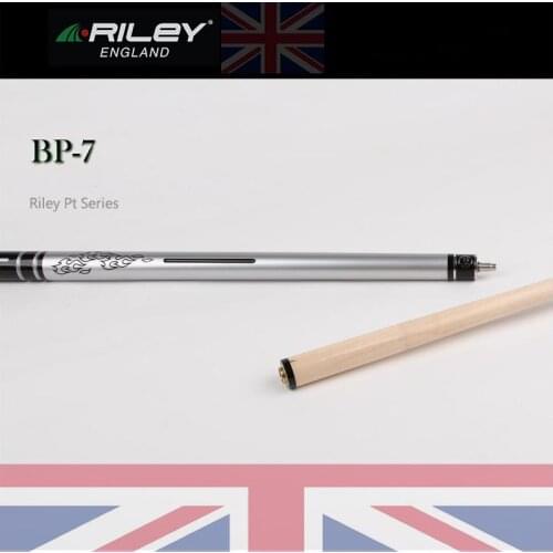 RILEY PT Series BP-7 Pool Cue Stick 11.85mm Everest Tip 1/2 Split High-end Maple Shaft SS Acculoc Joint with Original Extension