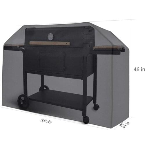 5 Size 210D Oxford BBQ Grill Cover Foldable Waterproof BBQ Cover Outdoor Anti Dust Rain Protector Barbecue Cover For Grill