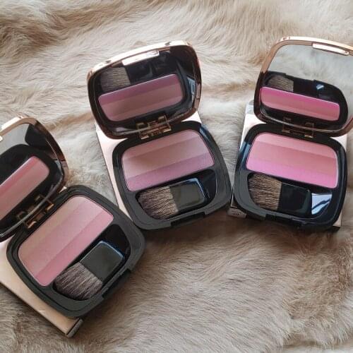 TTLoreal Qihuan Light SoftLight Three-Color Blush Genuine Nude Makeup Moisturizing and Brightening Skin Tone Natural Transparent