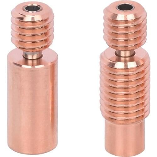 Copper Alloy Heatbreak Throat for E3D 1.75mm V6 HOTEND Heater Block 3D Printer Replacement Accessories