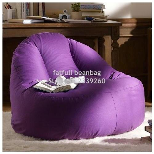 Cover only No Filler- heavy duty fabric living room bean bag chair, beanbag sofa beds
