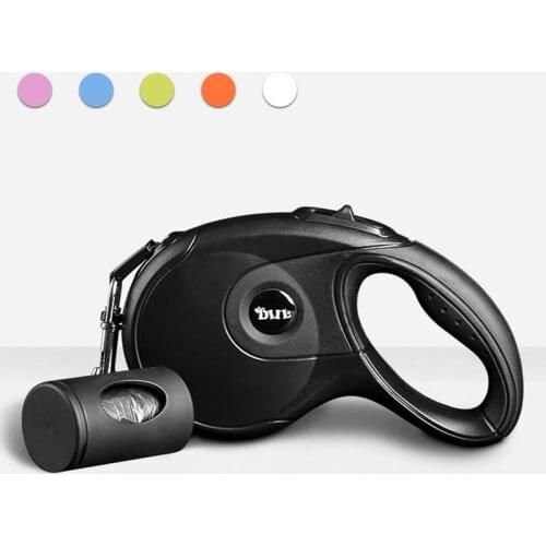 Retractable Dog Leash Strong Nylon Rope 8M Automatic Pet Walking Leashes Extending Running Leads for Small Medium Large Big Dogs