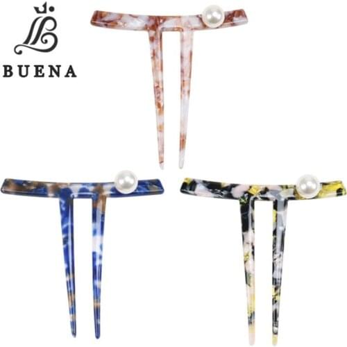 Woman Ink And Wash Hair Pins Wedding Hair Clips Stick Retro Hairpin For Bridal Jewelry Tiara Accessories Hairstyle Design Tool