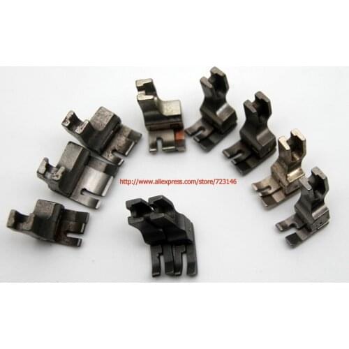 NO:1 SET FOOT Industrial Sewing Machine Presser Foot FEET for Brother Juki for Mitsubishi Nakajima Singer Siruba Taiko Toyota