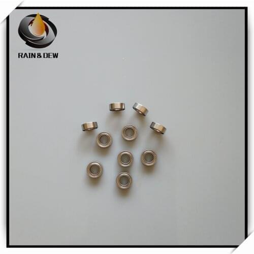 10Pcs SMR74 ABEC-7 4X7X2 mm Stainless Steel Ball Bearing Spcial size 4*7*2 MR74