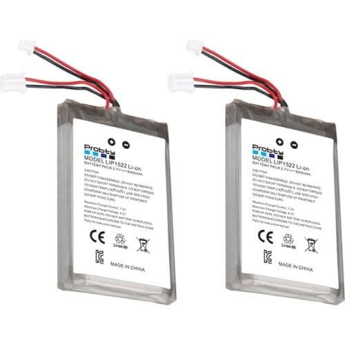2Pcs 3000mAh Battery For Sony PS4 PS4Pro Controller Playstation 4 V4 V1 V2 DualShock CUH-ZCT2, CUH-ZCT2E, CUH-ZCT1E, CUH-ZCT1U