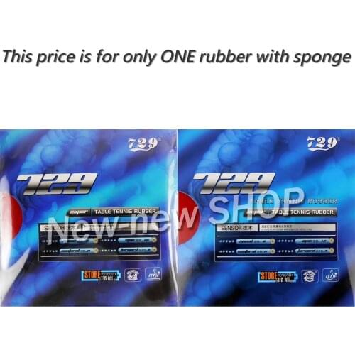 729 SUPER FX-729 GuoYuehua Pips-In Table Tennis PingPong Rubber with Sponge