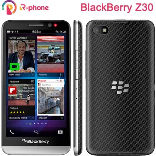 BlackBerry Z30 Refurbished Mobile Phone Dual core 4G WiFi 8MP 5.0" 16GB ROM Cellphone Original Unlocked