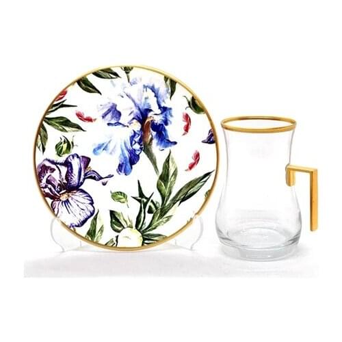 Drop Handles Tea Set 12 pieces Wildy