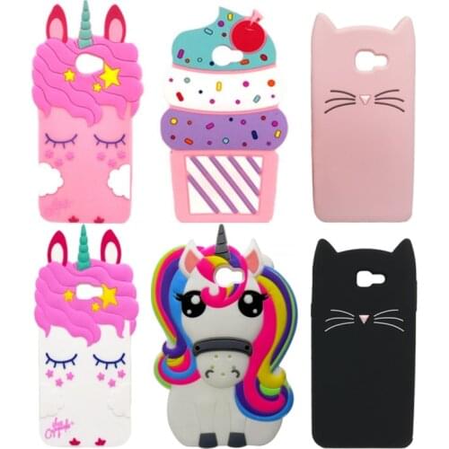 For Huawei Y5 II Case Silicone 3D Cat Unicorn Cartoon Soft Phone Back Skin Cover Case For Huawei Y5II / Y5 II 2 CUN-L21 CUN-U29