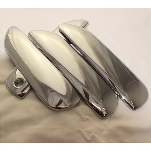 For Honda Fit Jazz 2007 2008 2009 2010 2011 2014 Car The door handle bowl Covers ABS Chrome Accessories Stickers Car Styling