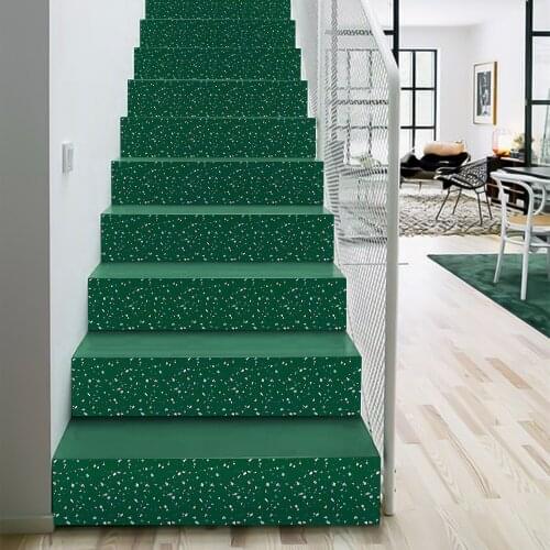 Emerald Terrazzo Wall Stickers Kitchen Room Bathroom Living Modern Room Decoration Self Adhesive Wallpaper pegatinas de pared