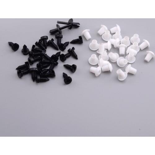 52Pcs/Set Nylon Car Door Card Trim Clips Fit for Land Rover Defender