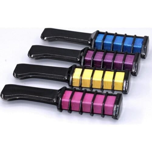 Body Paint Face Art Makeup Tooth Comb Disposable Hair Colorant Fashion Personality Party Bar Nightclub Supplies