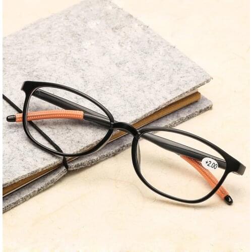 New Ultralight Reading Glasses Women Men TR90 Flexible Clear Lens Presbyopic Eyeglasses +1.0 +1.5 +2.0 +2.5 +3.0 +3.5 +4.0