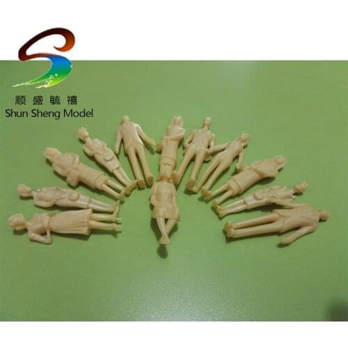 P30B Model Trains 1:25 Scale Skin Color Model Figures G 30pcs