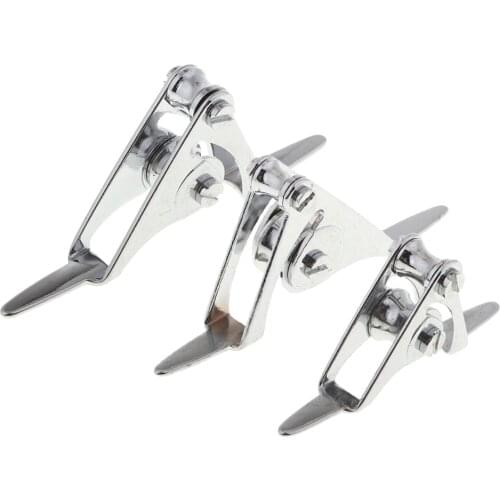 Fishing Rod Roller Guides Big Foot Ball-Bearing Roller Guides for Saltwater Boat Trolling Fishing, Pick Size