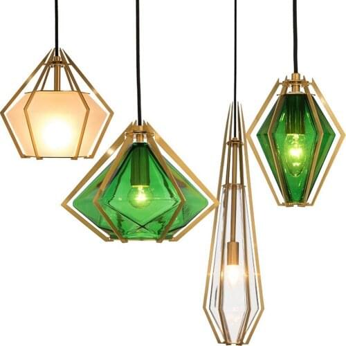 Romantic Glass Flower Dining Room Hnaging Light Simple Bedroom Pendant Lamp Study Room Pendant Light Fixtures
