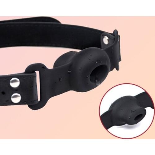 Couples Sexy Toys Open Mouth Gag Pu Leather Mouth Gag Bdsm Bondage Erotic Accessories For Adults Flirt Sex Toys Cosplay Games