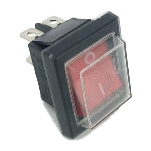 REPLACEMENT ILUMINATED 110-240V 16AMP ROCKER SWITCH