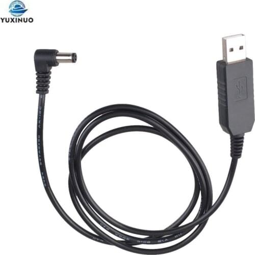 1m USB Charging Cable for BaoFeng Walkie Talkie UV-5R UV-82 BF-F8HP UV-82HP UV-5X3 Two Way Radio Battery Charge Charger Base