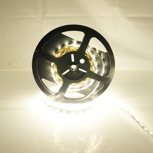Nature white 4000K No-Waterproof led strip DC12V SMD 5050 5M 60led/M flexible led rope indoor decoration light ulter bright