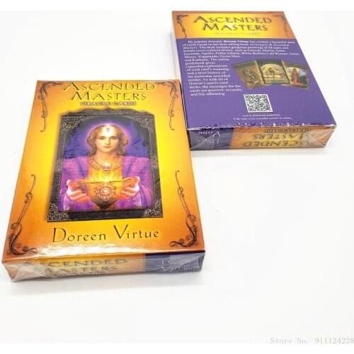 Ascended Masters Oracle Cards English Version 44-Card Deck Tarot Board Game