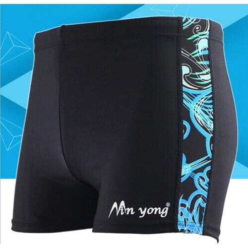 High Grades Man Swimsuit Boxer Swimwear Hot Spring Swimming Sandy Beach Bathing Trunks Free Shipping