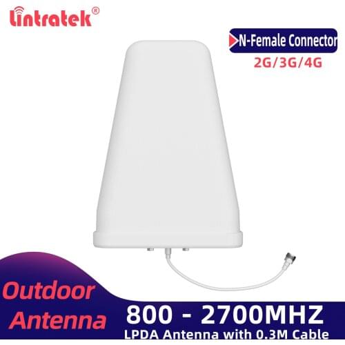 800~2700mhz 12dB N-female Log-periodic Outdoor antenna LPDA Antenna for CDMA & GSM & DCS & AWS & WCDMA LTE signal booster @7.8