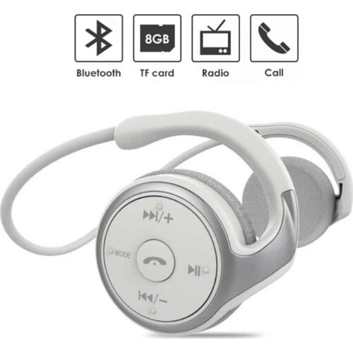 AX TWS Wireless Headphones Stereo Bluetooth Earphone Radio Ear Hook Stereo Noise Cancelling Bluetooth Headset With Microphone